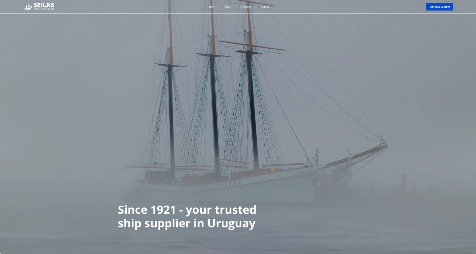 Seilas Ship Supplies — 'Since 1921, your trusted ship supplier in Uruguay'