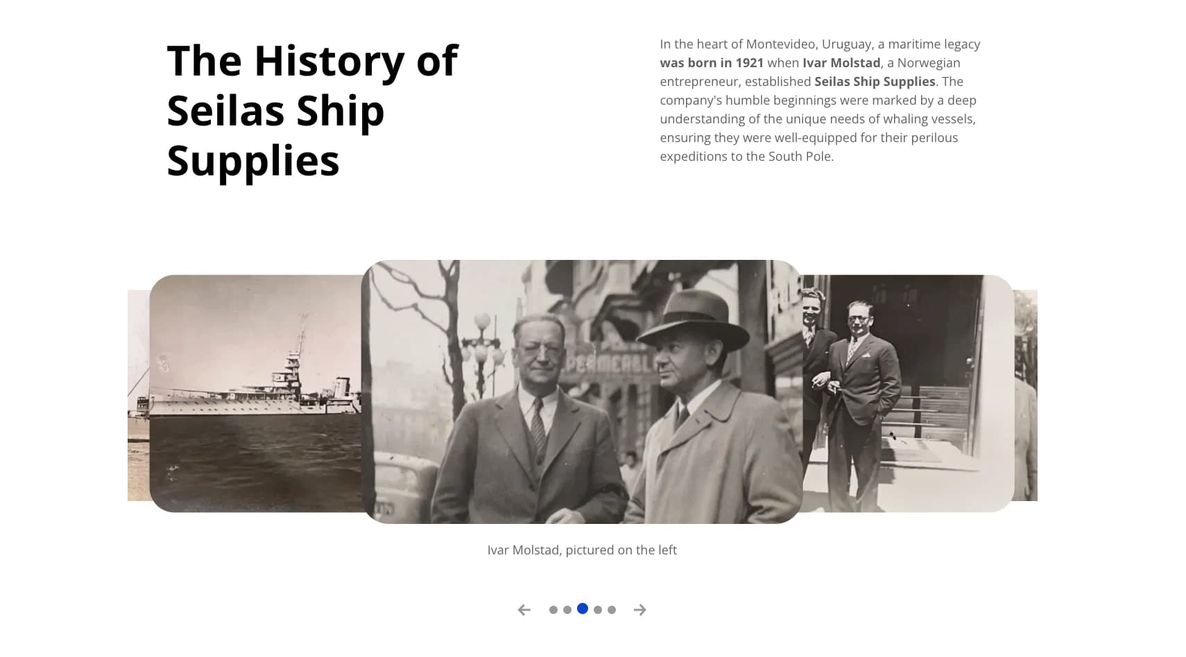 Seilas Ship Supplies — A hundred years of history, told with intent
